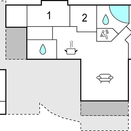 度假居 Vestskoven Xi *